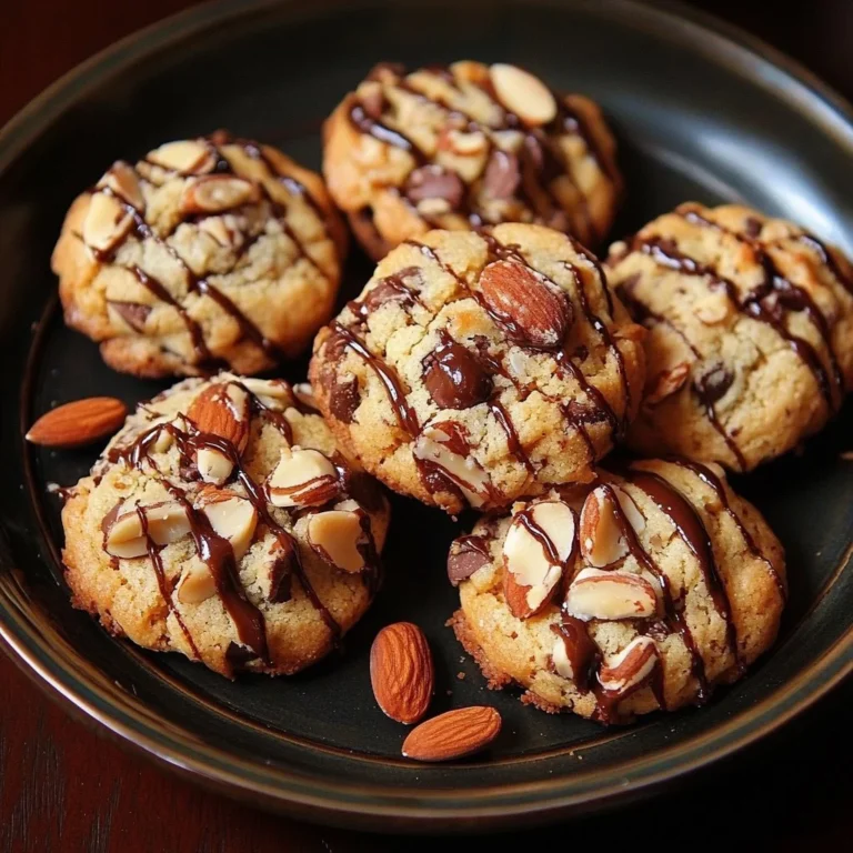 Delicious Almond Joy Cookies with chocolate, coconut, and almonds