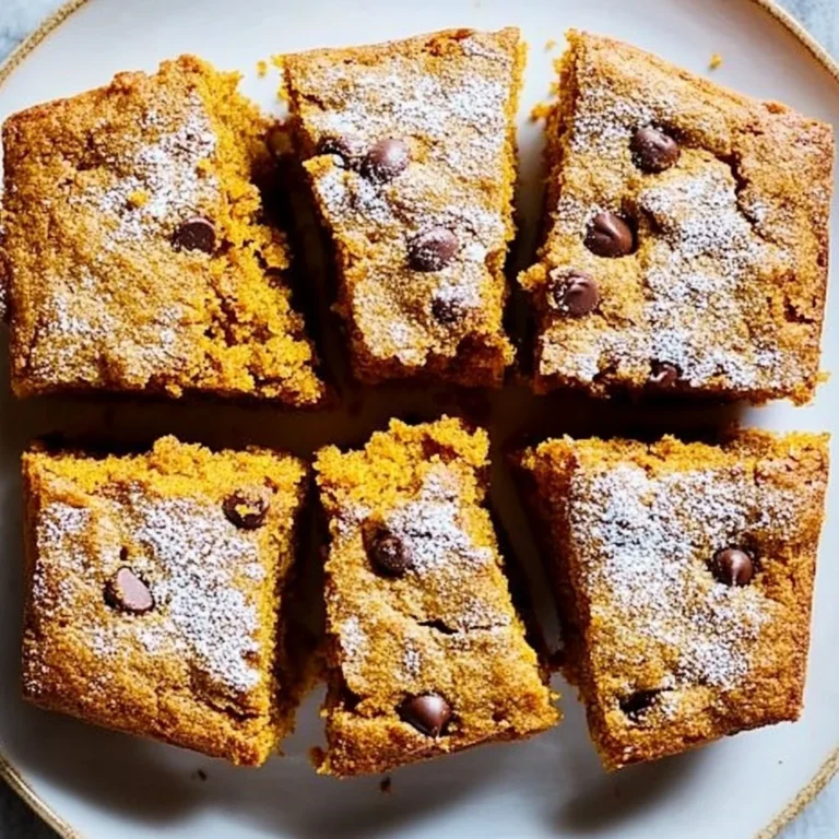 Delicious slice of Pumpkin Chocolate Chip Cake on a plate with chocolate chips