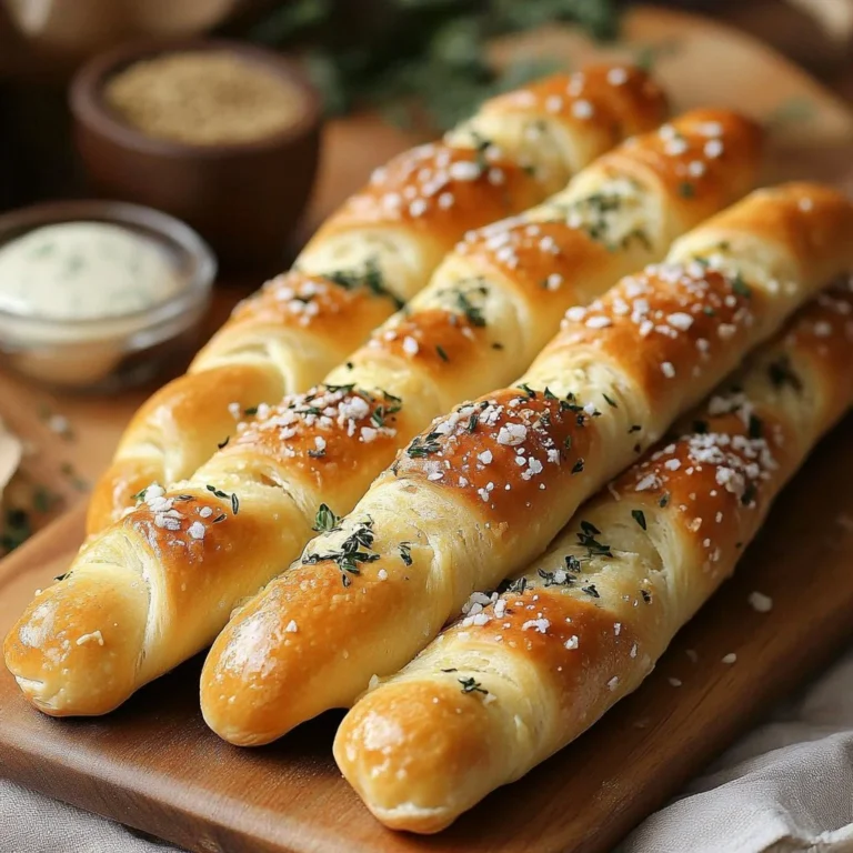 Delicious homemade Olive Garden breadsticks from a copycat recipe