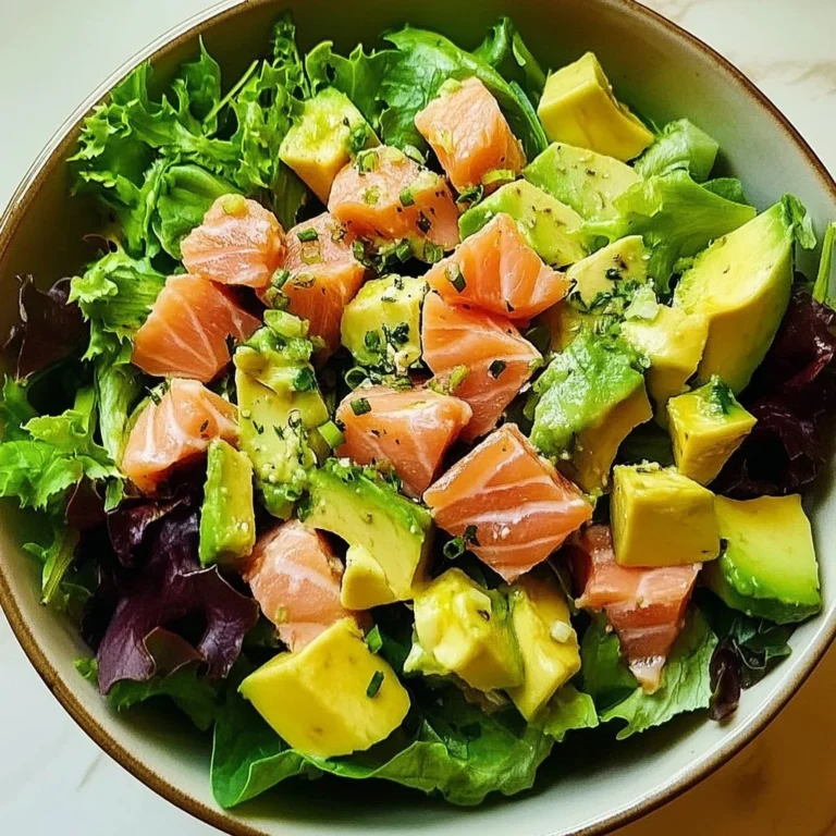 Easy quick tuna avocado salad recipe with fresh ingredients and healthy flavors