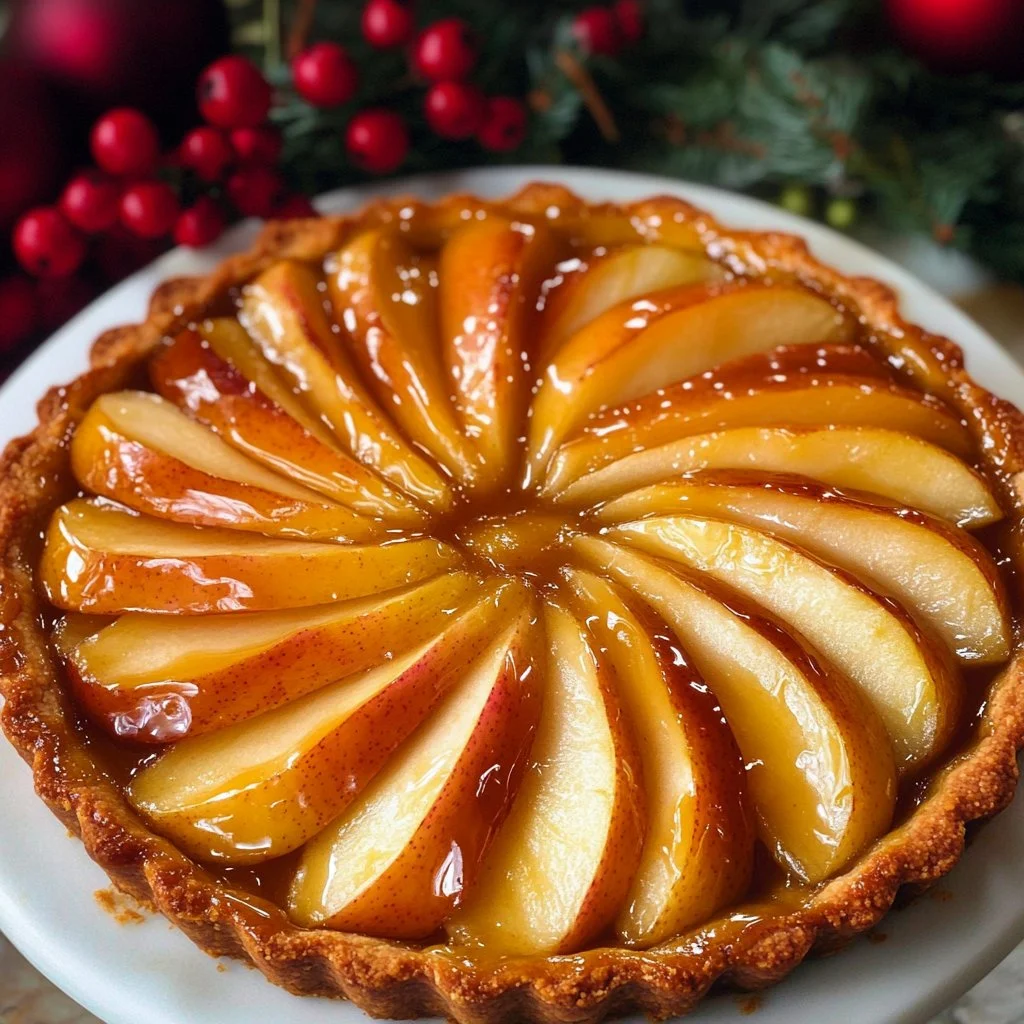 Slice of homemade Apple Cinnamon Cake on a plate with apple slices