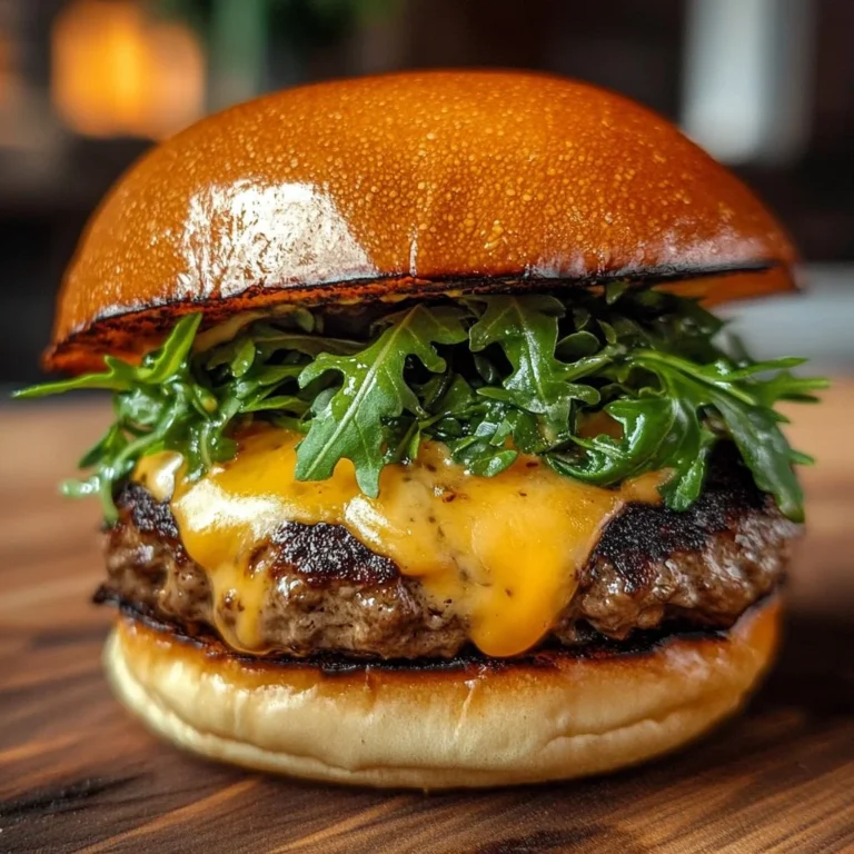 Delicious smoked Cajun burgers topped with cheese and spices