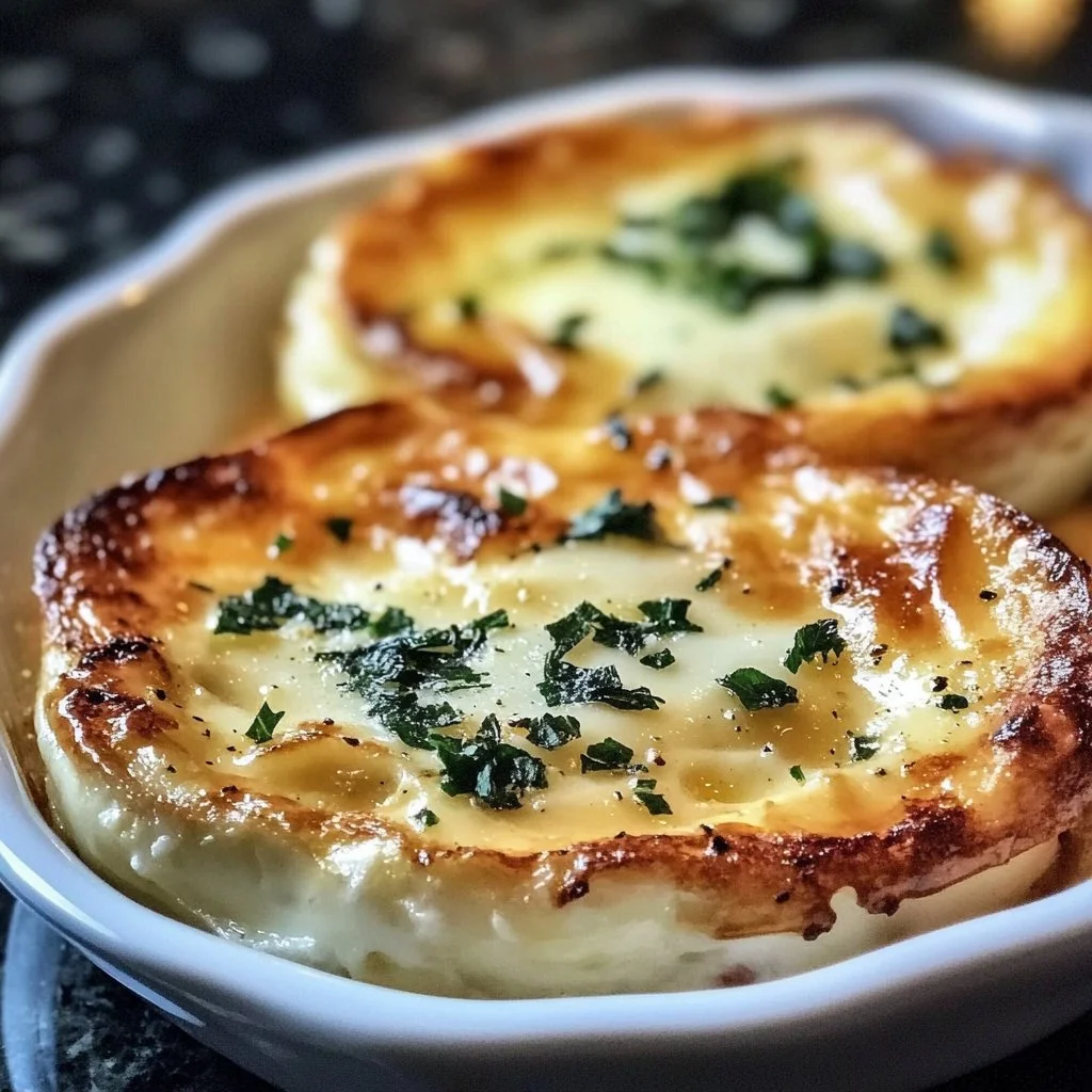 Baked cottage cheese eggs topped with herbs, perfect for a healthy breakfast.