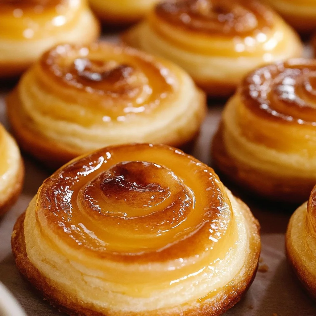 Delicious Crème Brûlée Cookies with a caramelized sugar topping