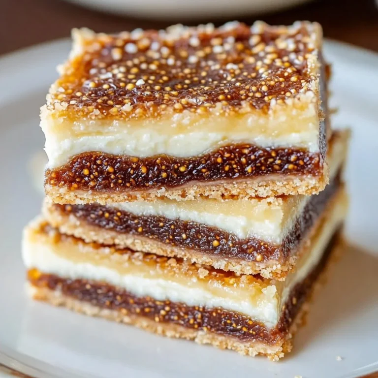 Delicious fresh lemon fig and cream cheese bars ready to be enjoyed