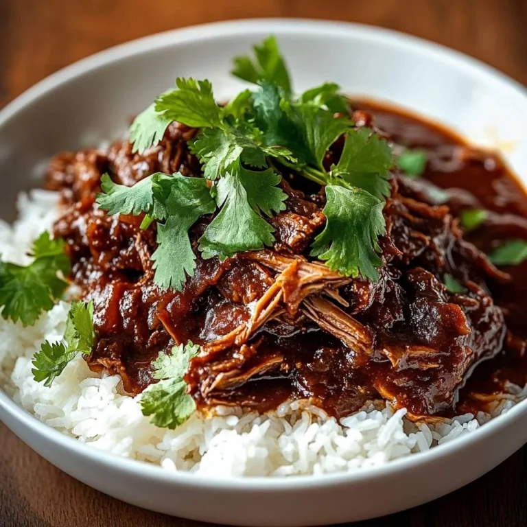Delicious Korean Pot Roast served with vegetables and sauce