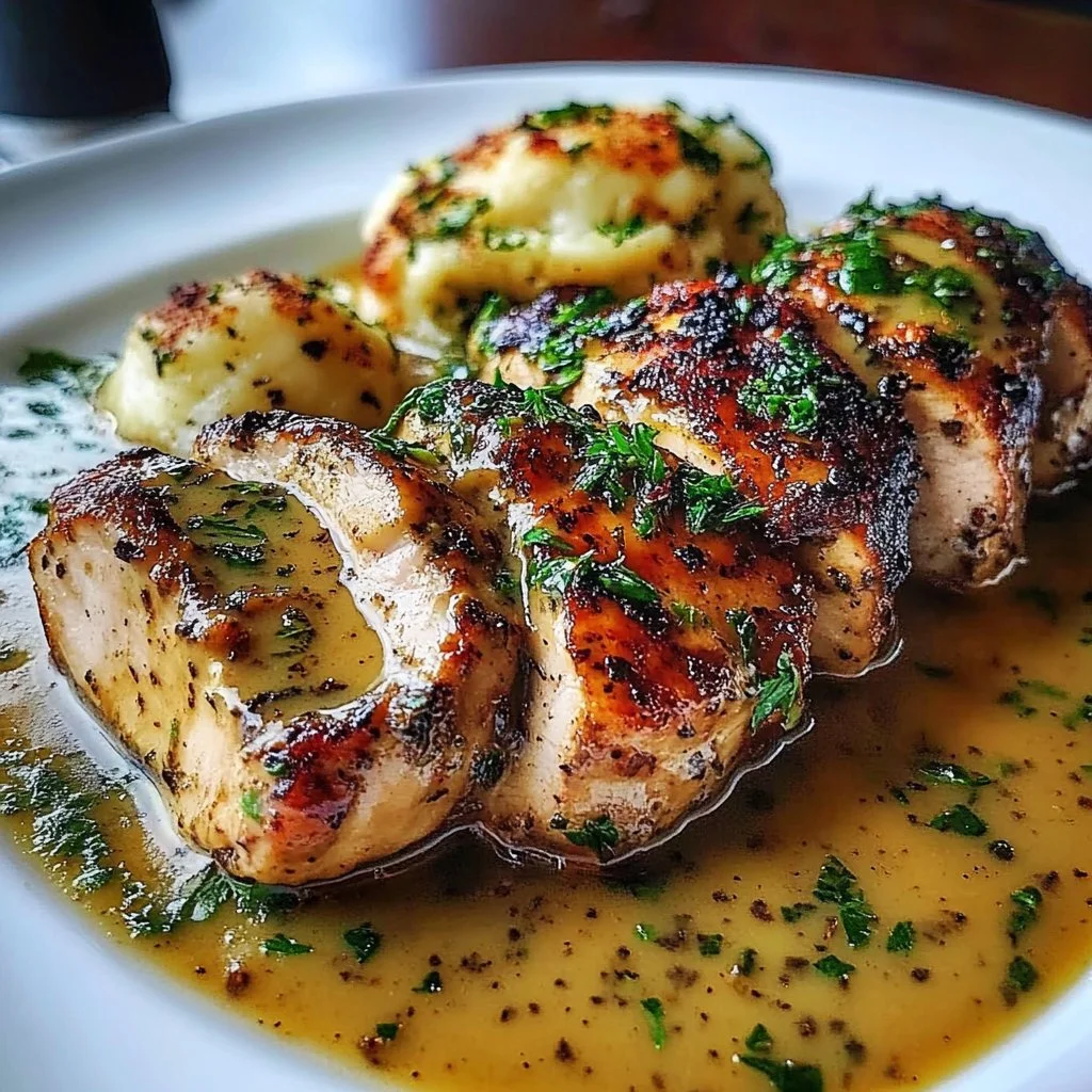 Delicious Chicken Christopher dish from Morton’s Steakhouse on a plate