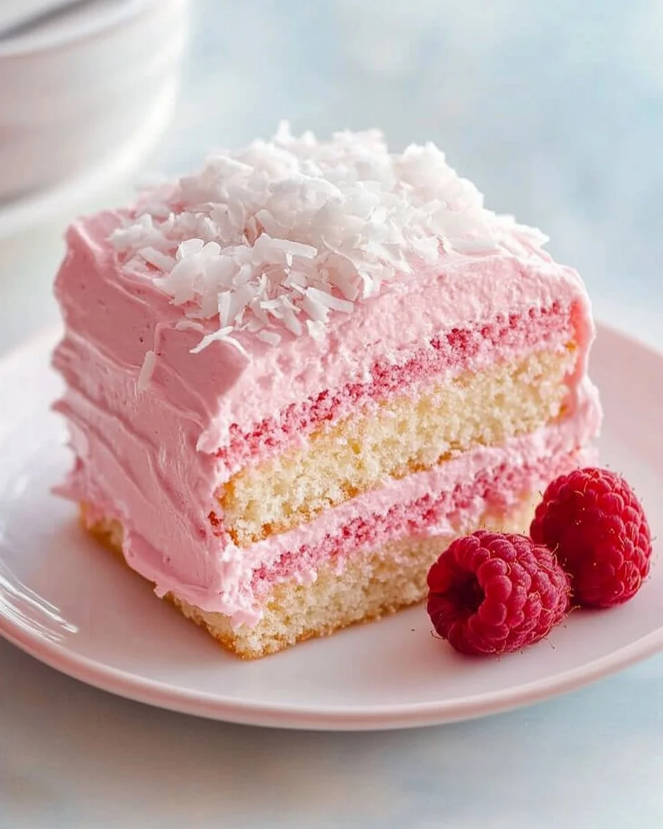 Delicious White Chocolate Raspberry Tiramisu dessert served in a glass dish